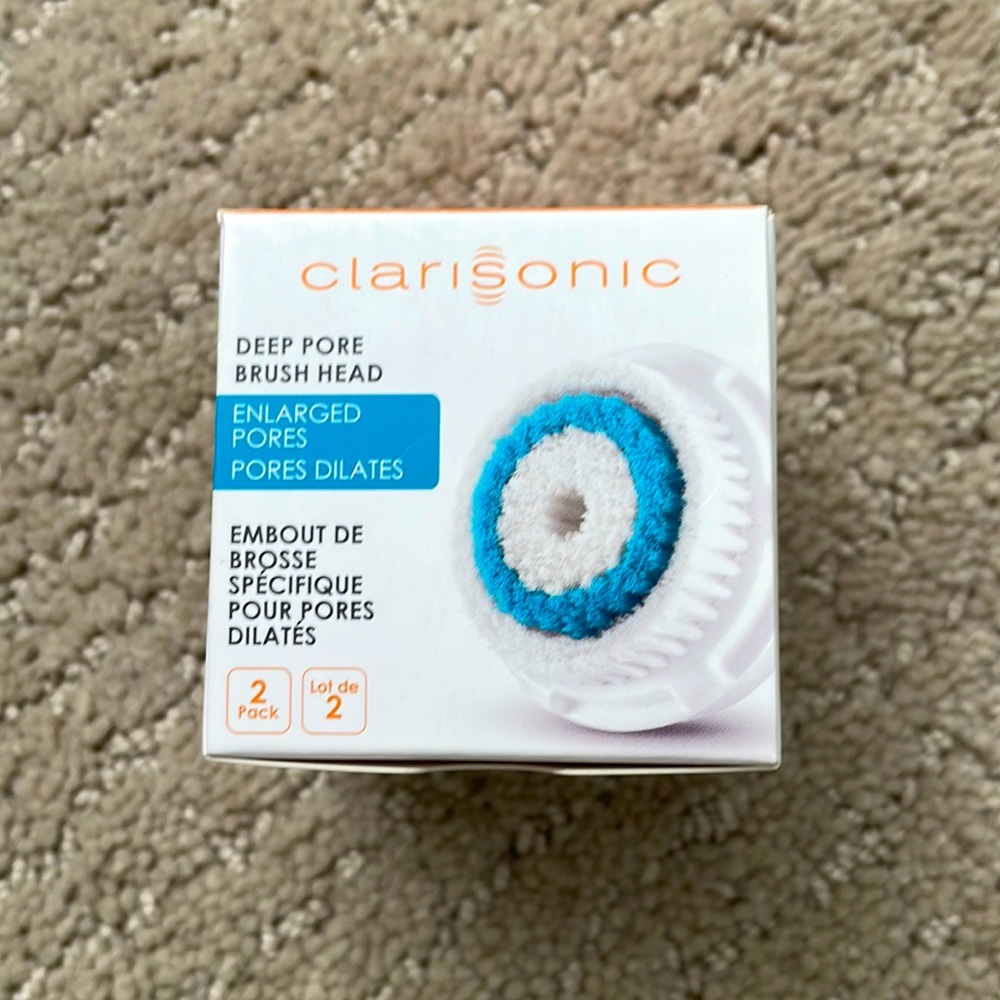 Brand New Clarisonic Deep Pore Brush Head (2-Pack)